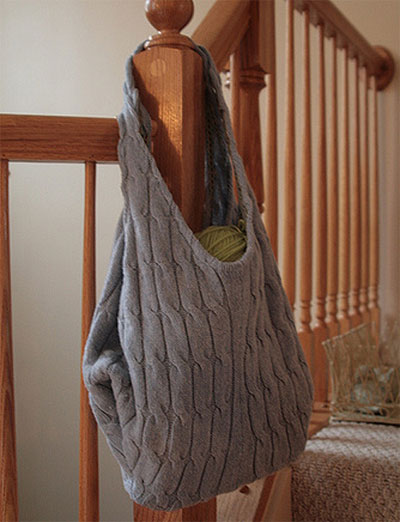 сумка из свитера своими руками