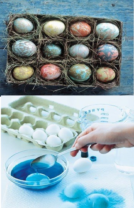 Как оригинально покрасить яйца к Пасхе