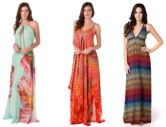 Модные летние платья и сарафаны 2013