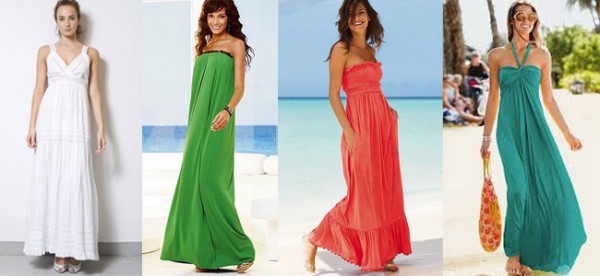 Модные летние платья и сарафаны 2013